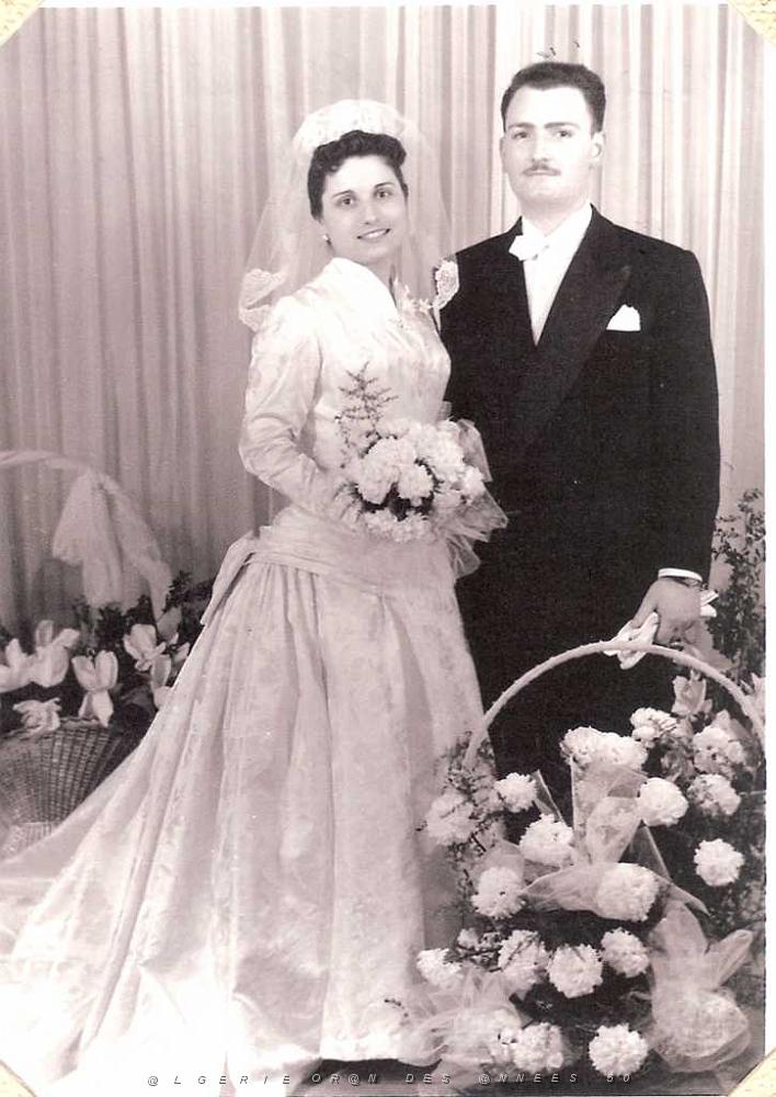 MARIAGE 30 MARS 1957 MICHELINE VALVERDE ET DE JEAN MASEGOSA 001.JPG